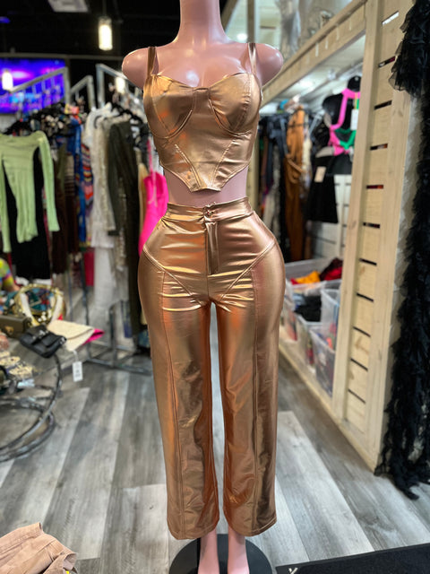 Platinum or Gold Pant Set
