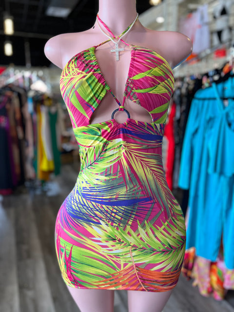 Pink Jungle Dress