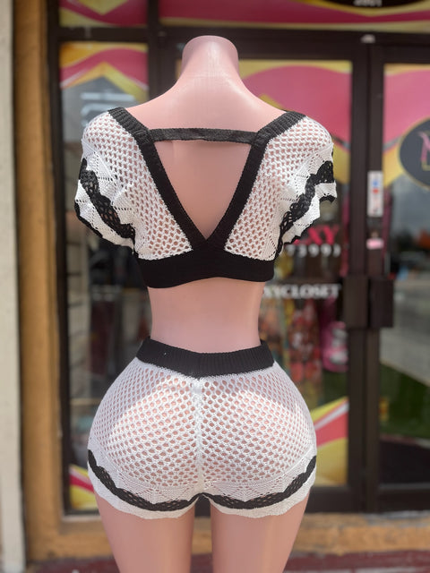 Crochet Black And White