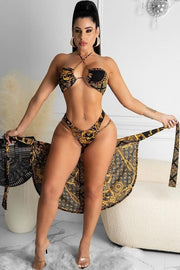 Tribal 3pc Bikini Set