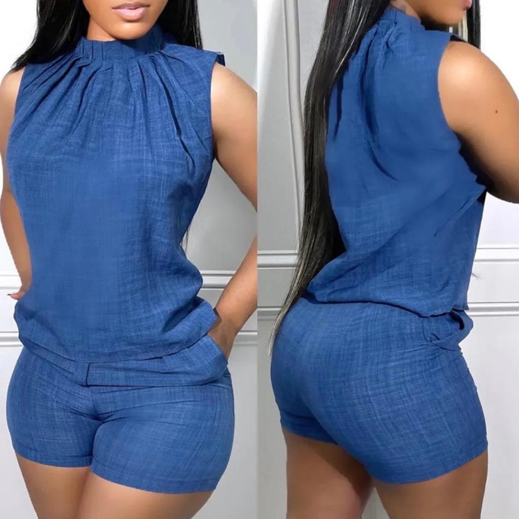 Jean Short Set