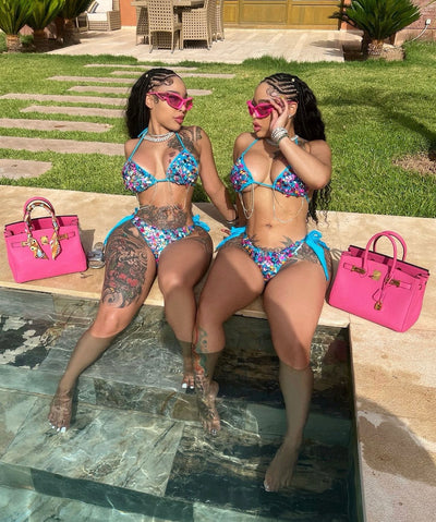 Embellished Handmade Bikini