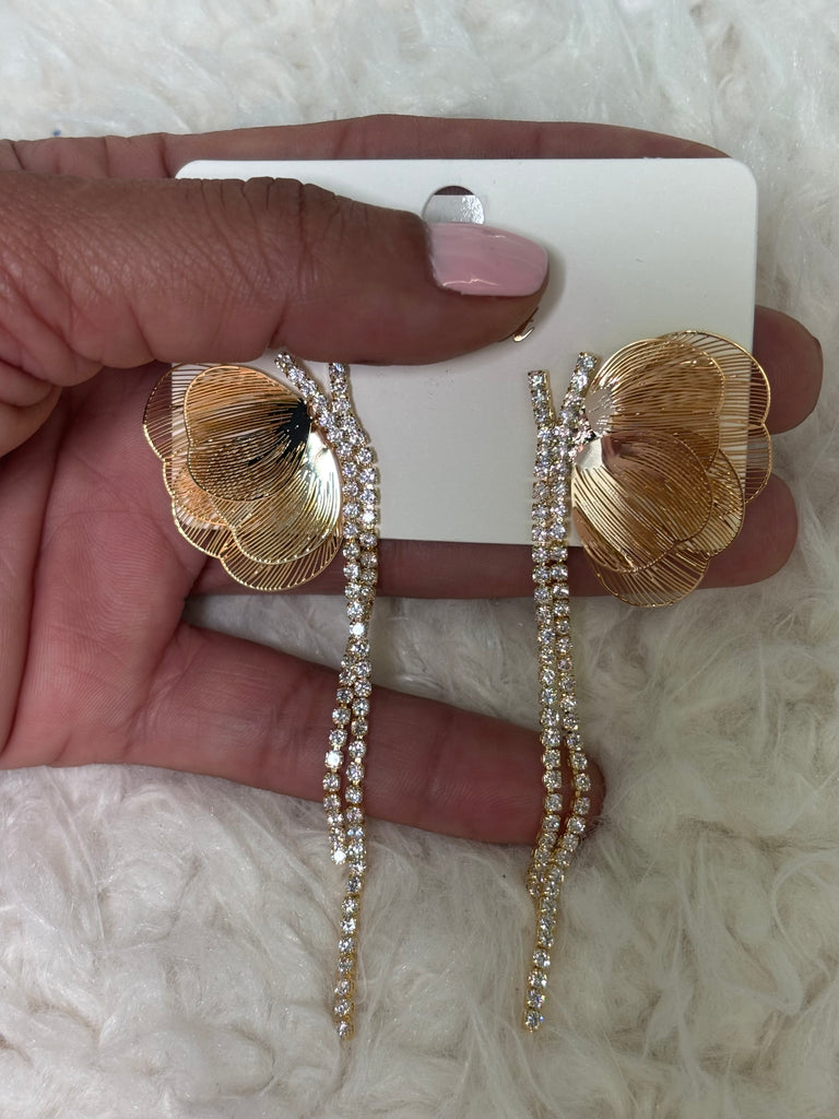 Butterfly Drop Earring