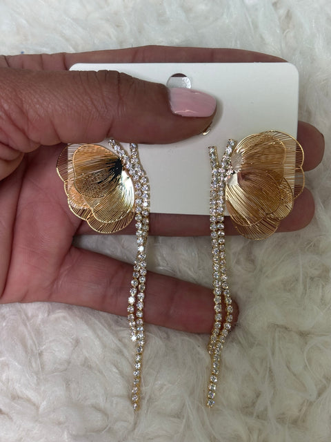 Butterfly Drop Earring