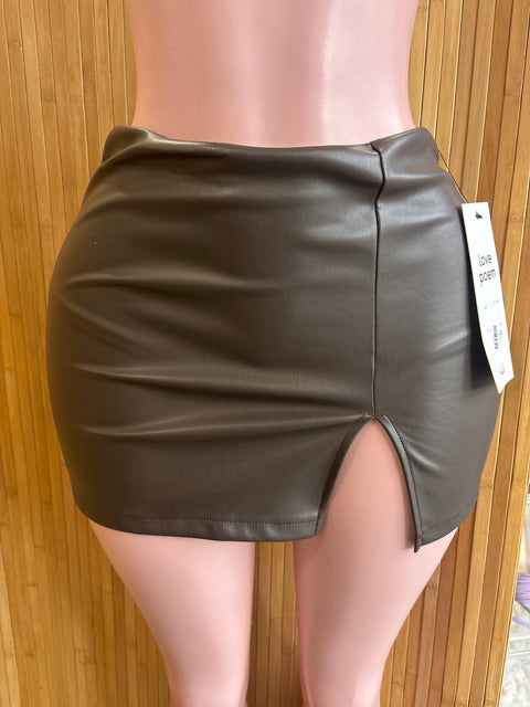 Brown Skirt