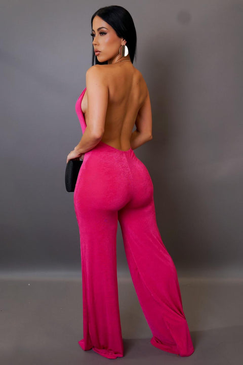 Sexy Open Jumpsuit