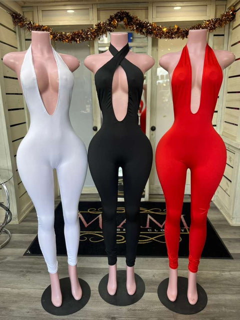 Deep U Jumpsuit