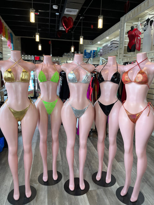ビキニスクランチバックTバック