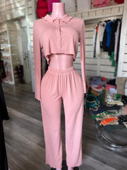 Comfy Crop Pant Set