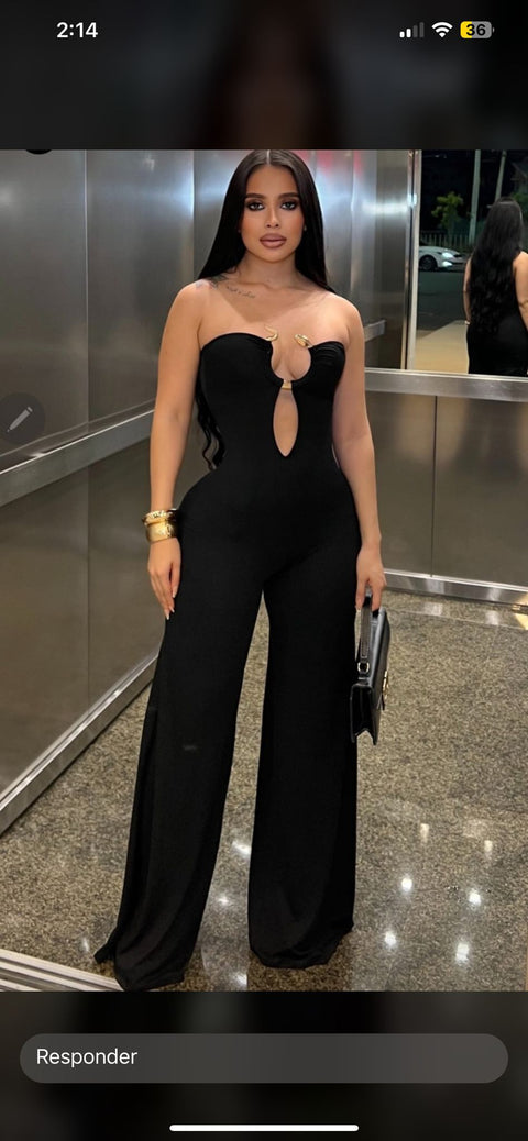 Tribal Halter Jumpsuit