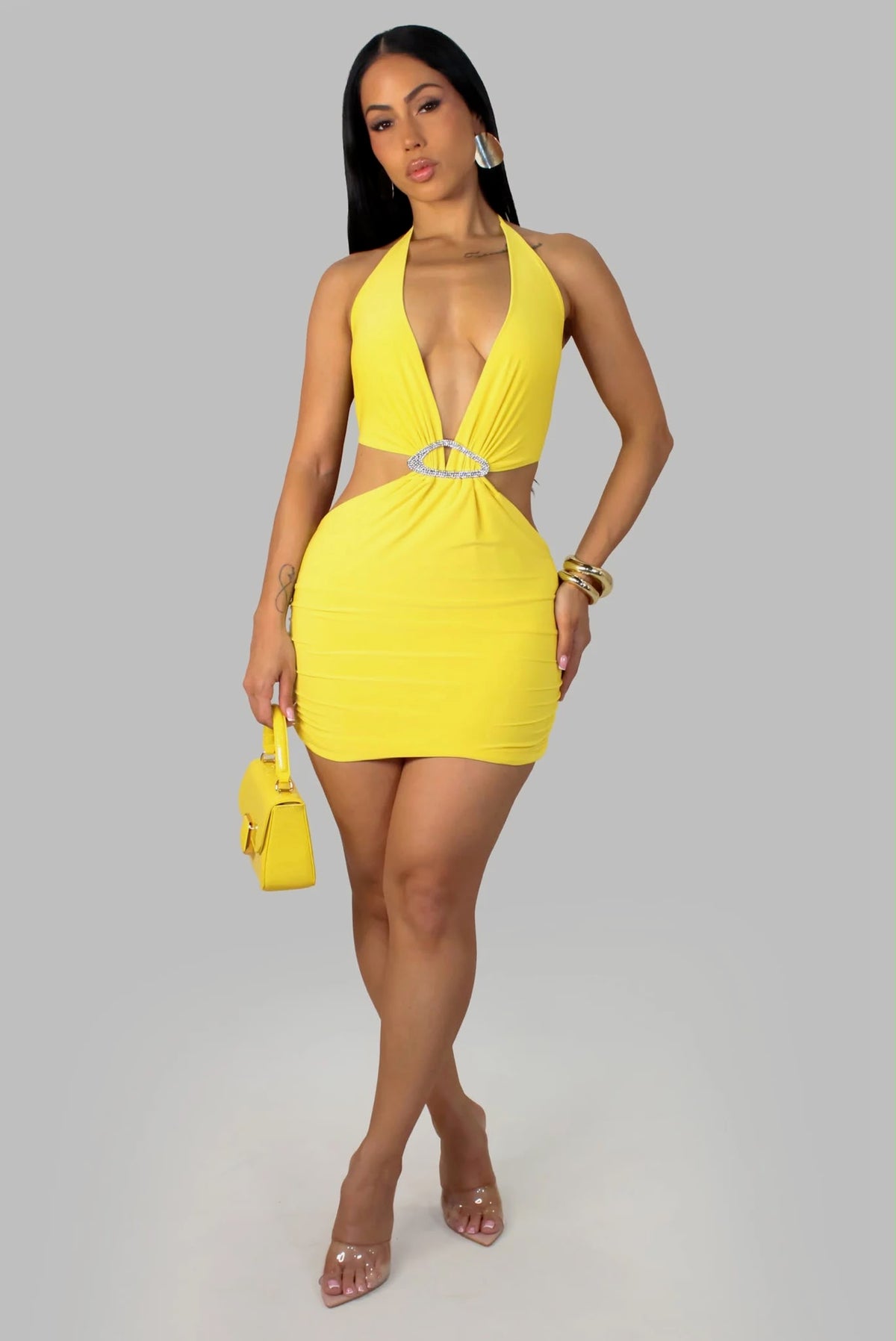 Bright Yellow Dress