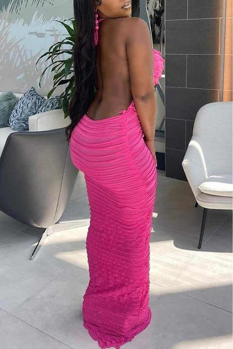 Ruched Maxi Dress