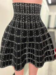 High Waist Festive Skirt