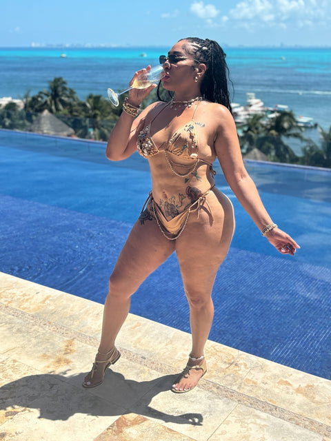 Embellished Handmade Bikini