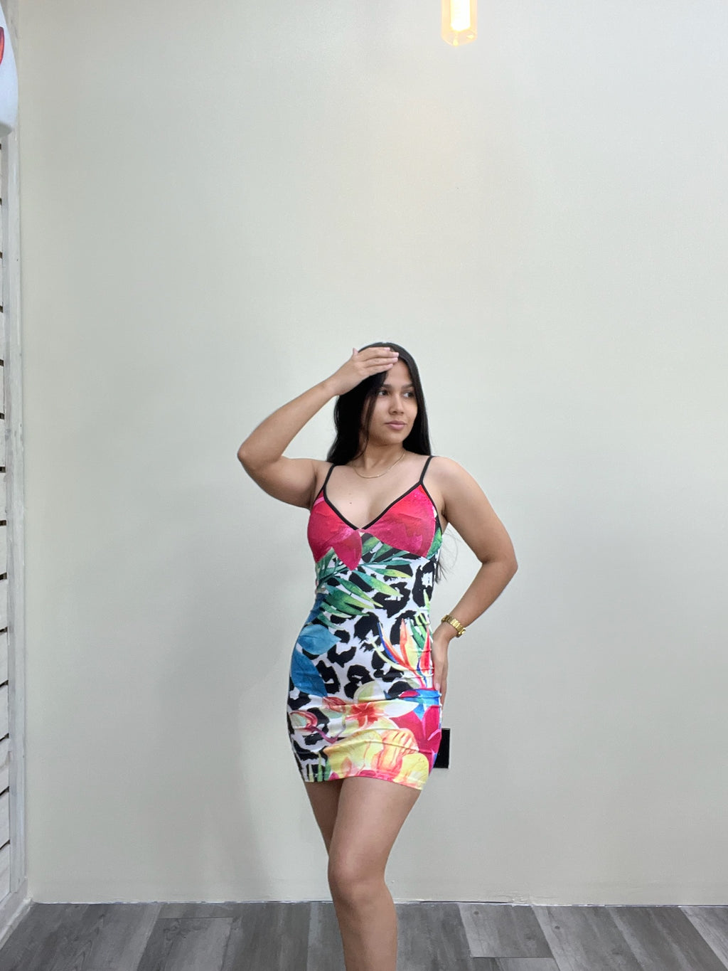 Minivestido Tropical