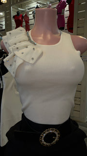 Very Elegant Diamond Flow Top