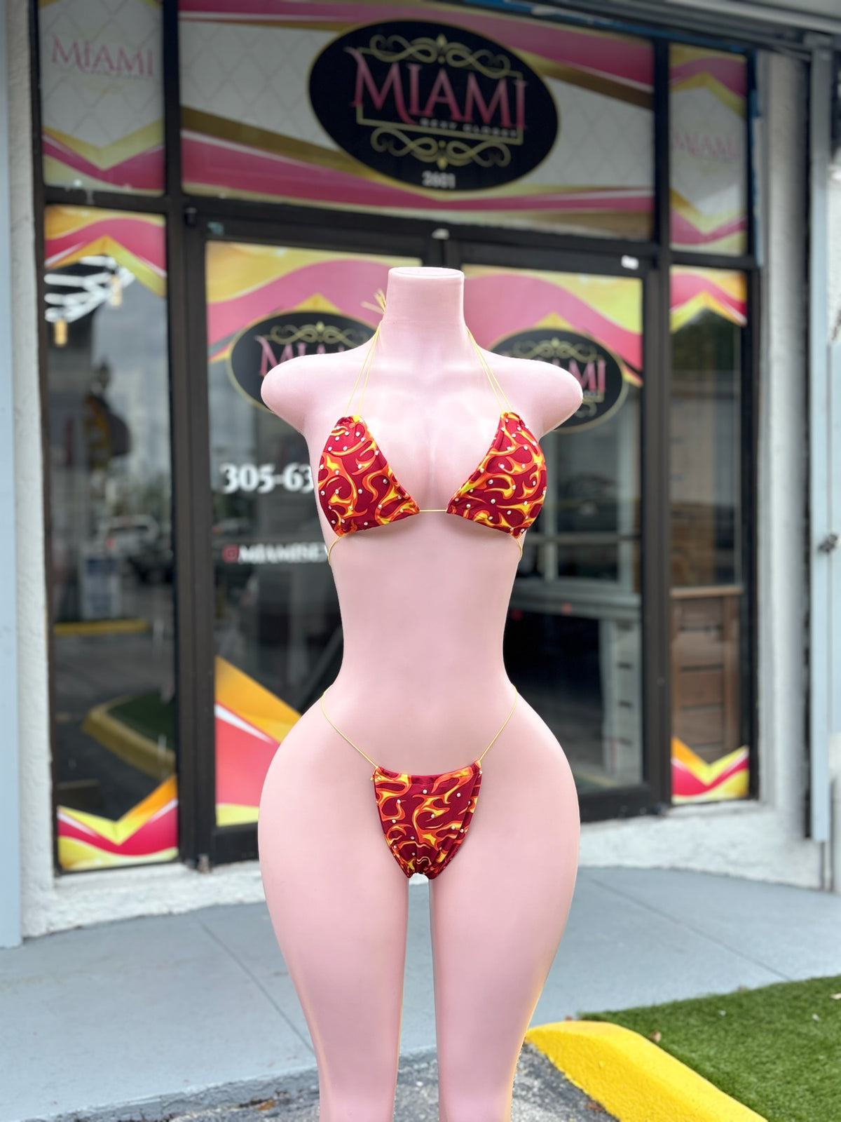 Flame Micro Bikini