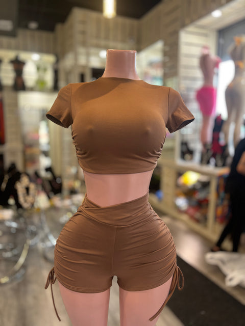 Scrunch Up Short Set