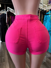 High Waisted Stretchy Shorts