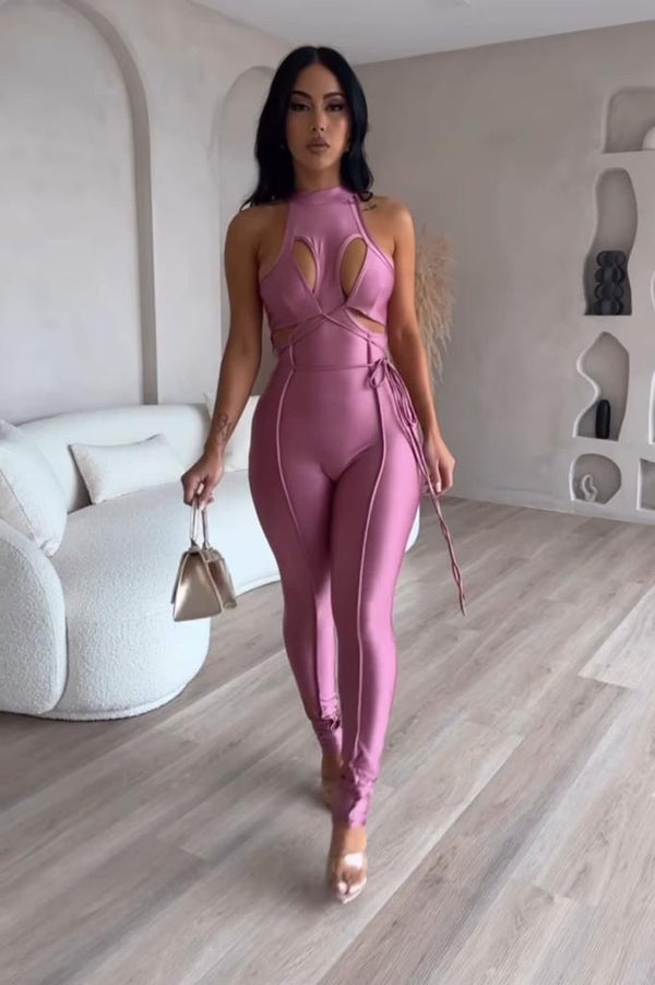 Pinky Rose Jumpsuit