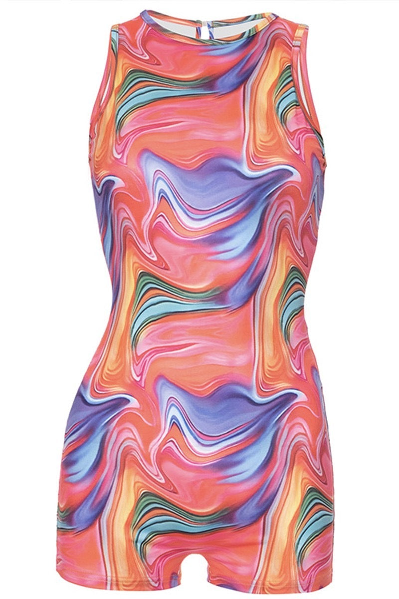 Candy Swirl Romper