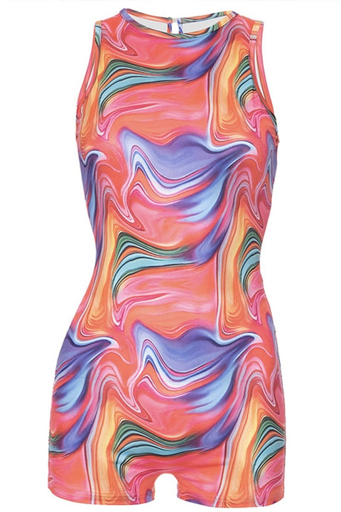 Candy Swirl Romper
