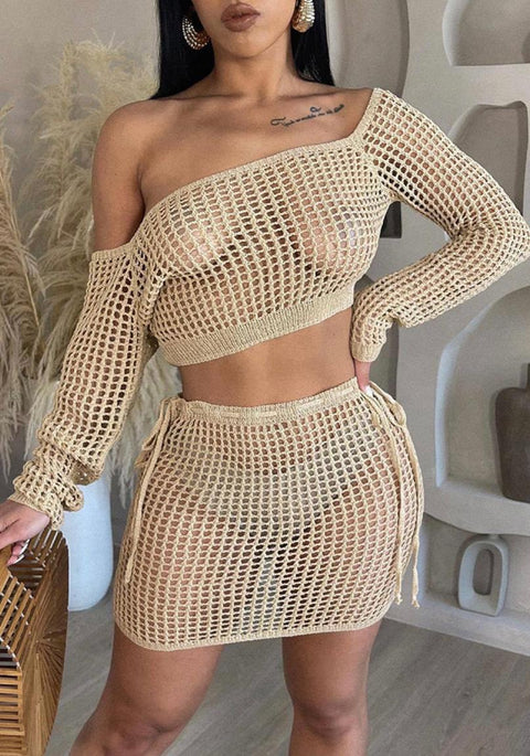 Crochet Skirt Set