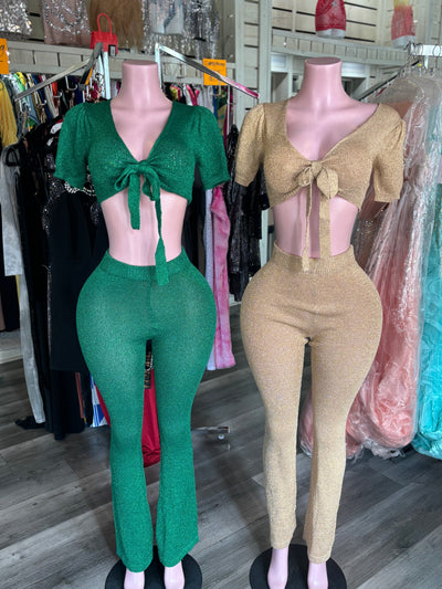 Shimmer Pant Set