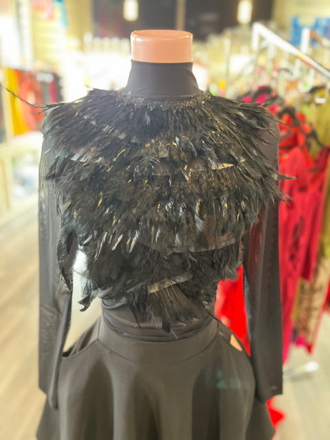 Feather Mesh Top