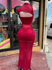Mesh Body With Skirt