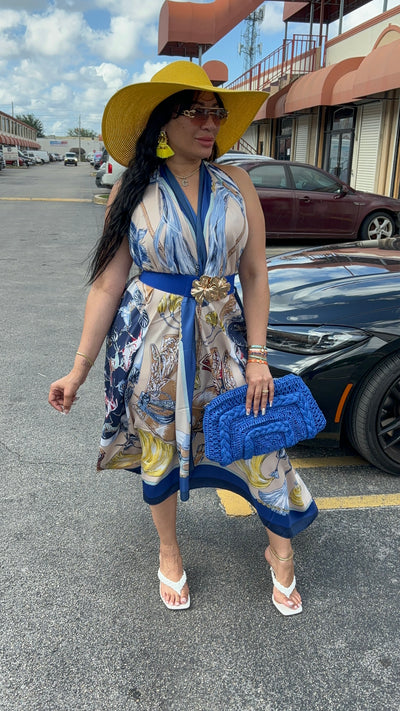 Scarf Up Dress