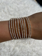 Multi Layer Diamond Bracelet