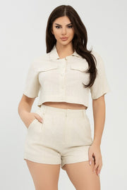Beauty Elegant Short Set