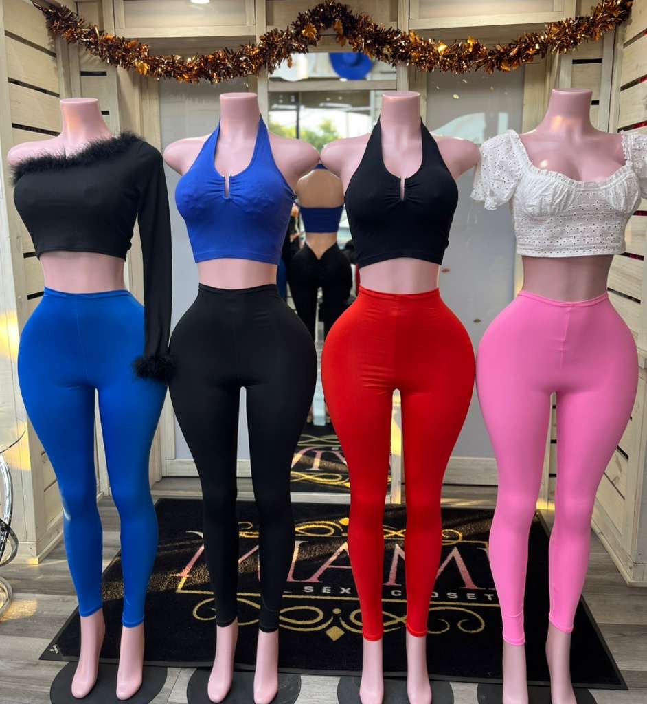 V Cut Colombian Jeggings