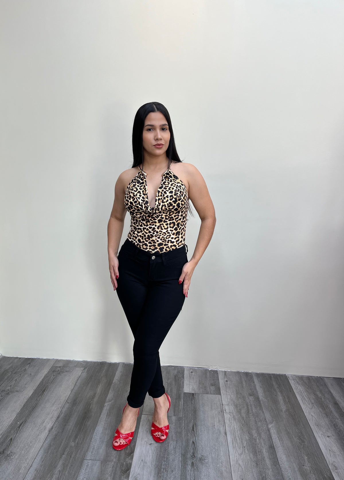 Leopard Top