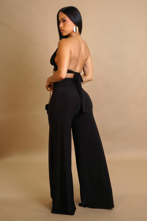 Black Sexy Pant Set
