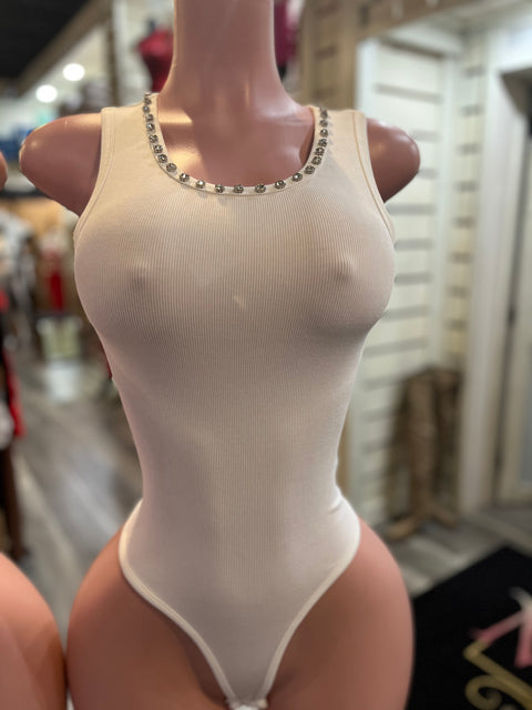 Diamond Collar Bodysuit