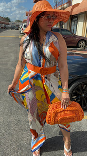 Scarf Up Dress