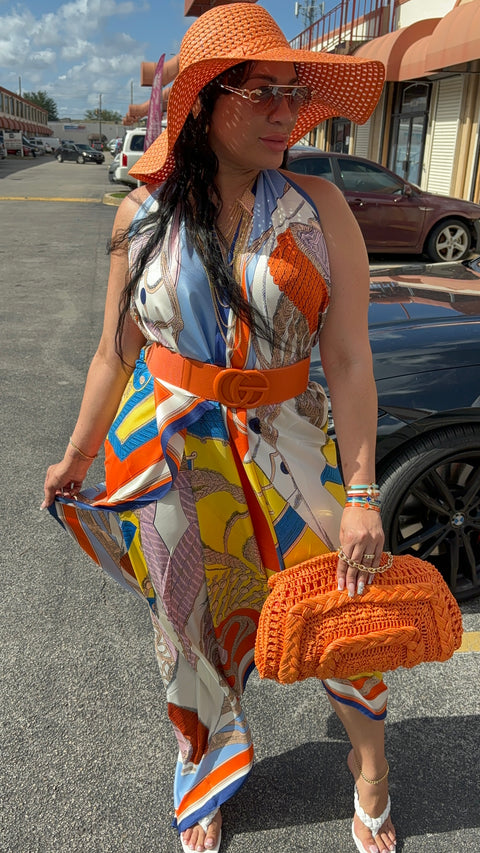Scarf Up Dress