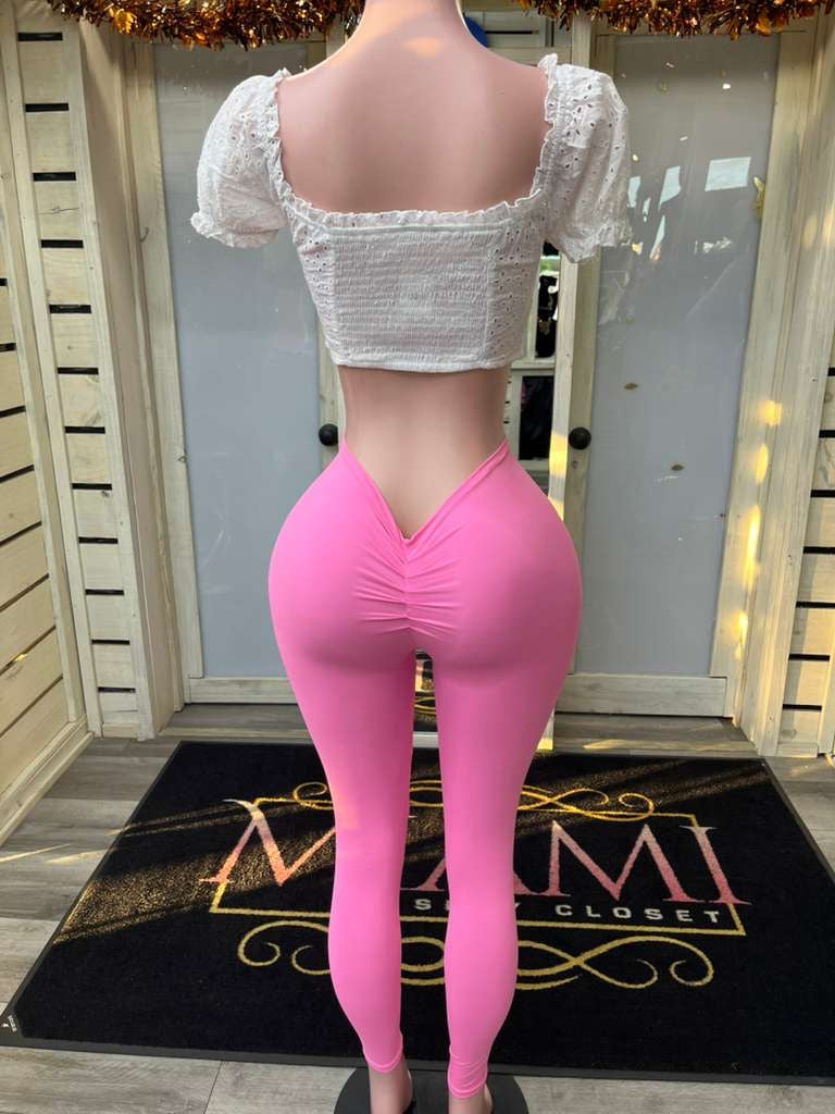V Cut Colombian Jeggings