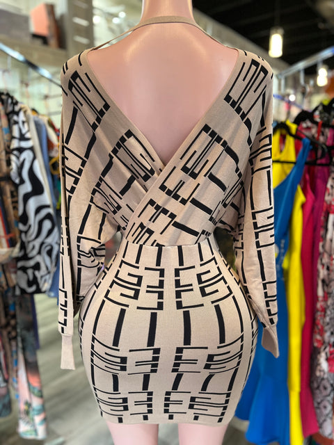 V Winter Dress