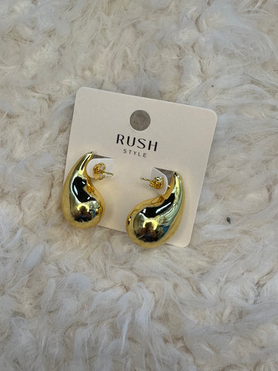 Gold Tears Earring