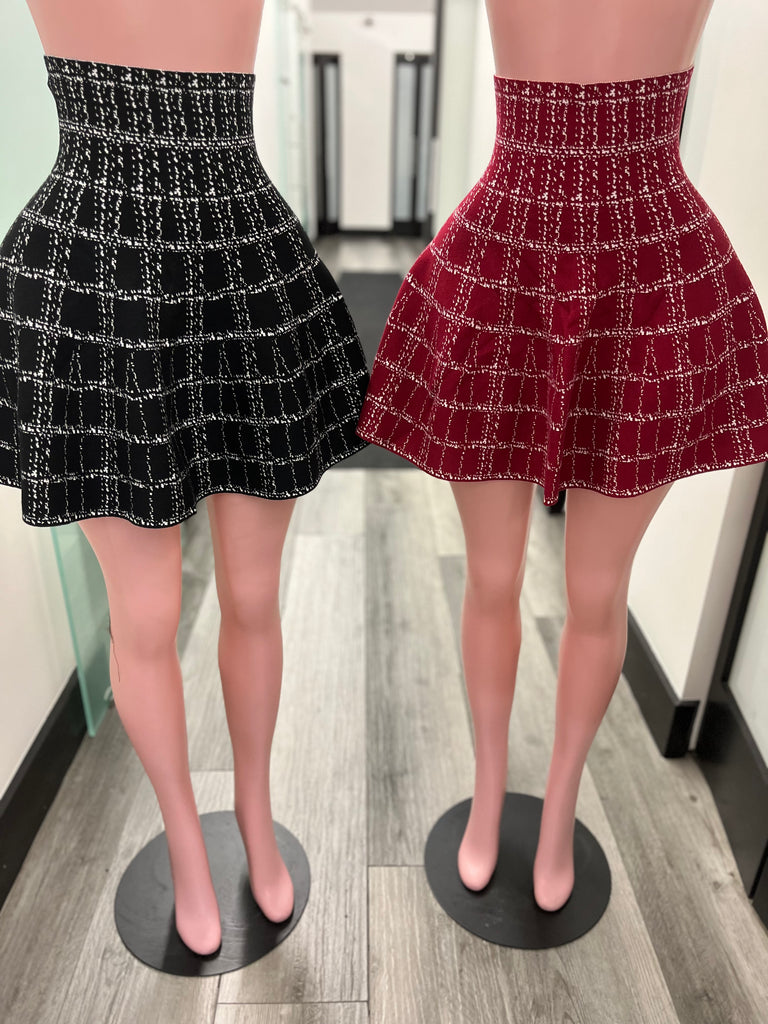 High Waist Festive Skirt
