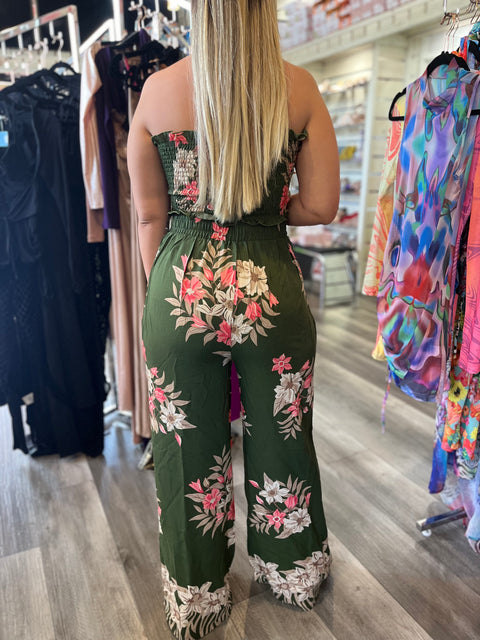 Tropical Pant Set