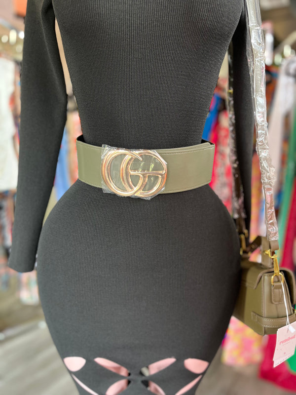 Diamond Double G Belt