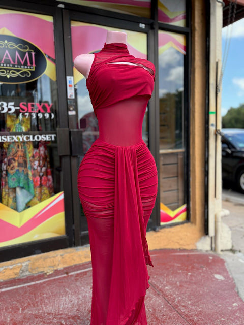 Mesh Body With Skirt