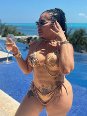 Embellished Handmade Bikini
