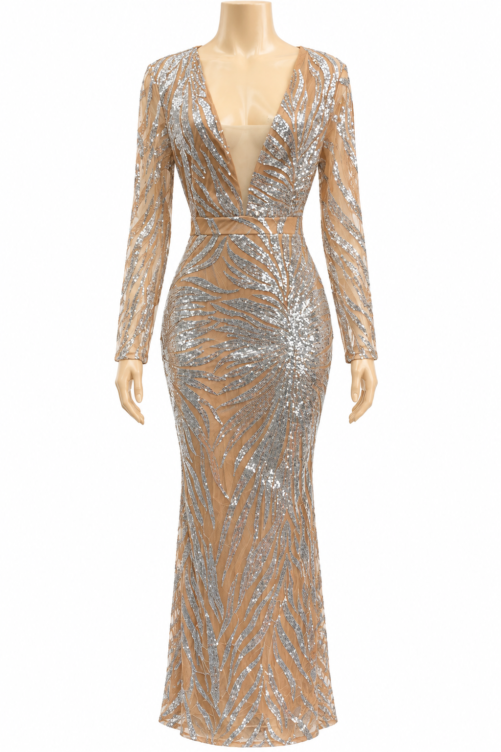 Elegant Sequin Dress
