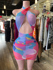 Multi Color Summer Dress