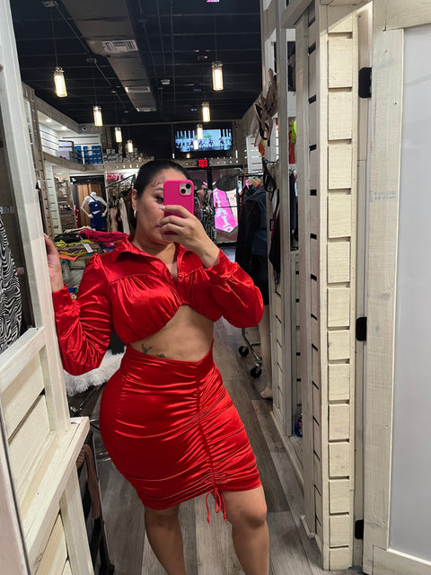 Open Stomach Dress